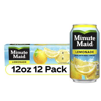 Minute Maid Lemonade, 12oz Can, 12/PK