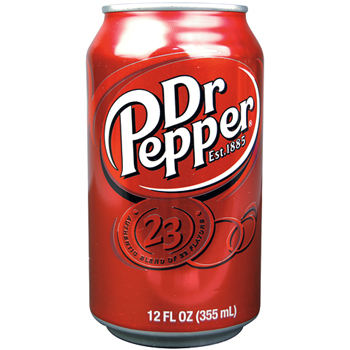 Dr. Pepper&#174; Soda, 12oz Can, 12/PK