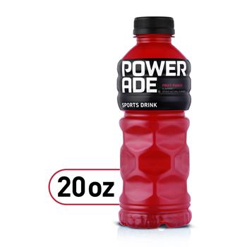 Powerade&#174; Fruit Punch Flavored Sports Drink, 20 oz., 24/CS