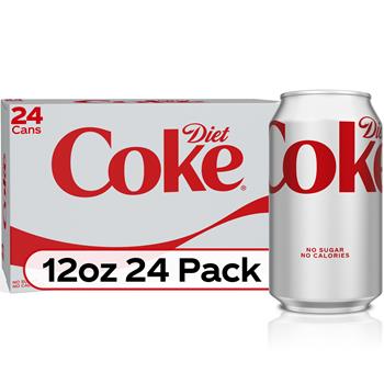 Diet Coke&#174; Diet Soda, 12 oz. Can, 24/CS