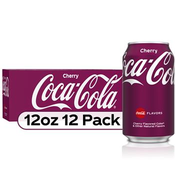 Coca-Cola Cherry Coke, 12 oz. Can, 12/PK