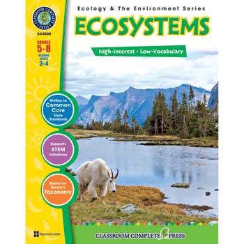 Classroom Complete Press Ecology and Environment Series, Cells, Gr. 5-8