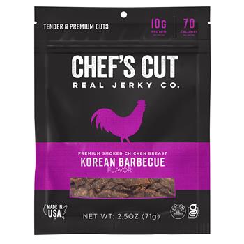 Chef&#39;s Cut Chicken, Smoked Breast Korean, 2.5 oz, 8/Case