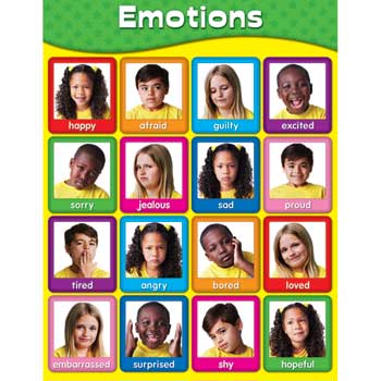 Carson-Dellosa Publishing Chartlets Emotions