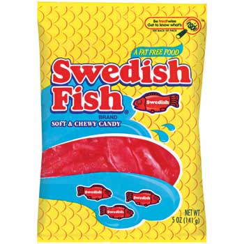 Swedish Fish Peg Bag, 12/CS