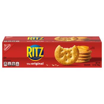 Ritz Original Crackers, Convenience Pack, 3.4 oz , 12/Case