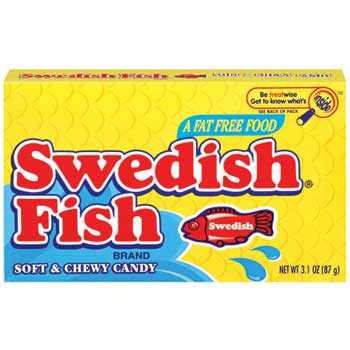 Swedish Fish Red Theater Box, 12/CS