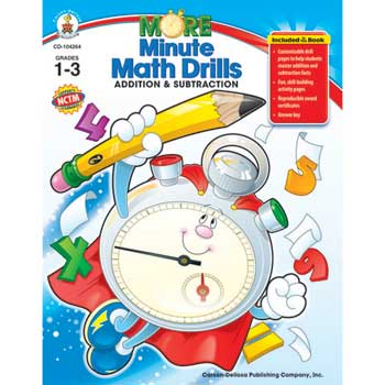 Carson-Dellosa Publishing More Minute Math Drills