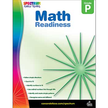 Carson-Dellosa Publishing Math Readiness, Grade PK