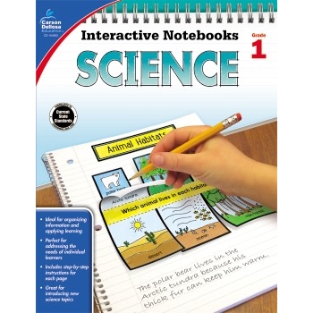 Carson-Dellosa Publishing Interactive Notebook Science 1