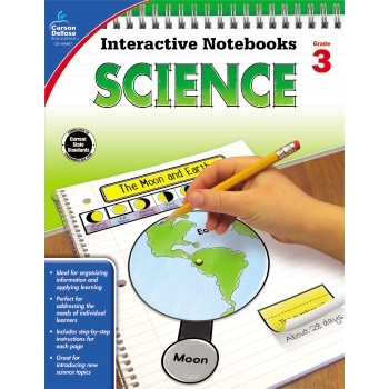 Carson-Dellosa Publishing Interactive Notebook Science 3