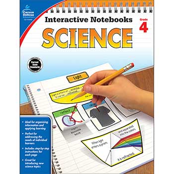 Carson-Dellosa Publishing Interactive Notebook Science 4