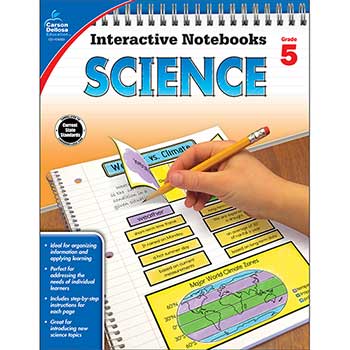 Carson-Dellosa Publishing Interactive Notebook Science 5