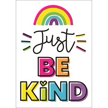 Carson-Dellosa Publishing Kind Vibes Poster, Just Be Kind, 19&quot; x 13&quot;