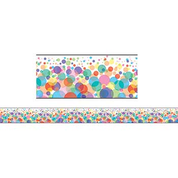 Carson-Dellosa Publishing Bubbles Straight Borders, 36&#39;