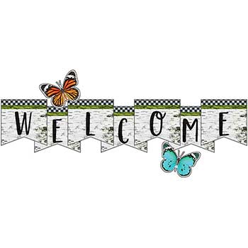 Carson-Dellosa Publishing Woodland Whimsy Welcome Bulletin Board Set