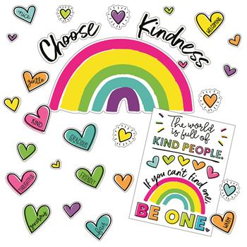 Carson-Dellosa Publishing Kind Vibes, Bulletin Board Set, Choose Kindness
