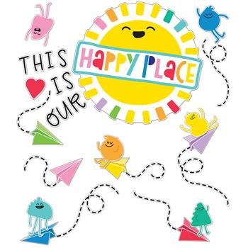 Carson-Dellosa Publishing This Is Our Happy Place Bulletin Board Set