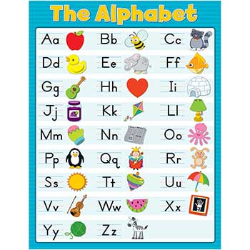 Carson-Dellosa Publishing Alphabet Chart