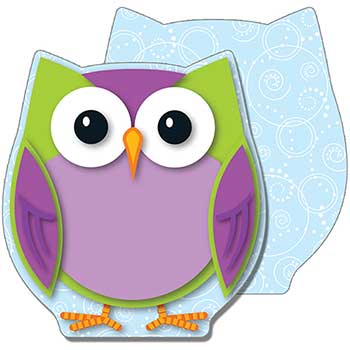 Carson-Dellosa Publishing Colorful Owl Mini Cut-Outs