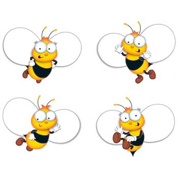 Carson-Dellosa Publishing Buzz–Worthy Bees Cut-Outs