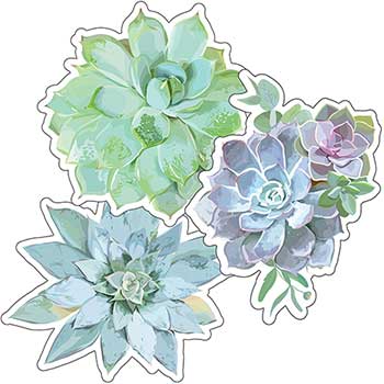 Schoolgirl Style Simply Stylish Succulents Cut-Outs