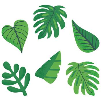 Carson-Dellosa Publishing One World Cut-Outs, Tropical Leaves