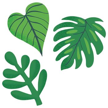 Carson-Dellosa Publishing One World Cut-Outs, Extra Large Tropical Leaves