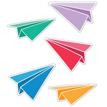Carson-Dellosa Publishing Happy Place Paper Airplanes Cut-Outs