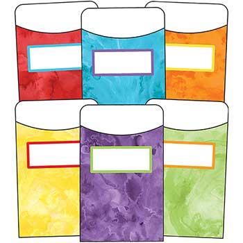 Carson-Dellosa Publishing Celebrate Learning Library Pockets, 36/PK