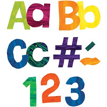 Carson-Dellosa Publishing World of Eric Carle™ Colorful Tissue Paper Combo Pack EZ Letters, 219/PK
