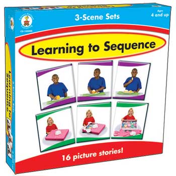 Carson-Dellosa Publishing Learning to Sequence 3-Scene