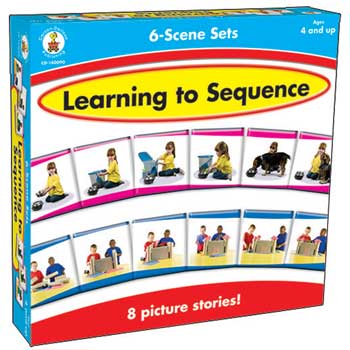 Carson-Dellosa Publishing Learning to Sequence 6-Scene