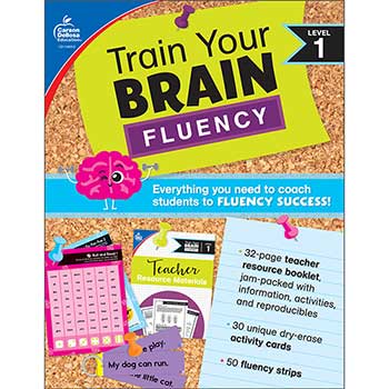 Carson-Dellosa Publishing Train Your Brain: Fluency Level 1