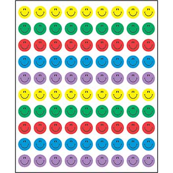 Carson-Dellosa Publishing Smiles, Multicolor Chart Seals, 440/PK