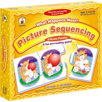 Carson-Dellosa Publishing What Happens Next Sequencing Game