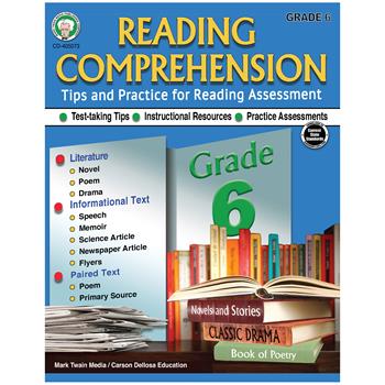 Carson-Dellosa Publishing Reading Comprehension, Grade 6