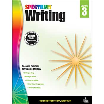 Carson-Dellosa Publishing Spectrum Writing, Grade 3