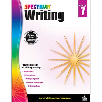 Carson-Dellosa Publishing Spectrum Writing, Grade 7
