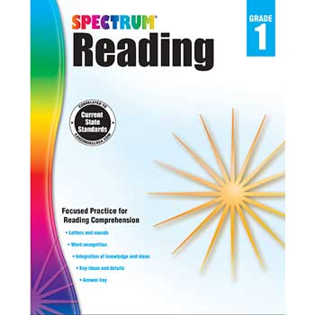 Carson-Dellosa Publishing Spectrum Reading Workbook, Grade 1
