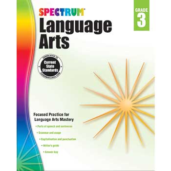 Carson-Dellosa Publishing Spectrum Language Arts, Grade 3