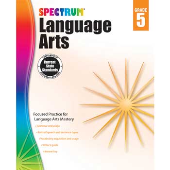 Carson-Dellosa Publishing Spectrum Language Arts, Grade 5