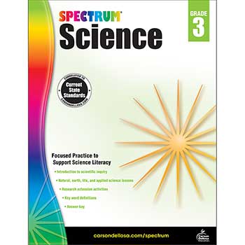 Carson-Dellosa Publishing Spectrum Science, Grade 3