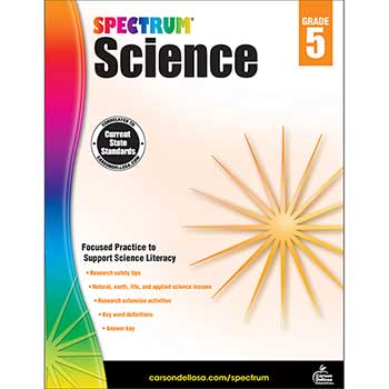 Carson-Dellosa Publishing Spectrum Science, Grade 5