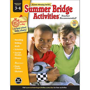 Carson-Dellosa Publishing Summer Bridge Activities&#174;: Bridging Grades 3–4