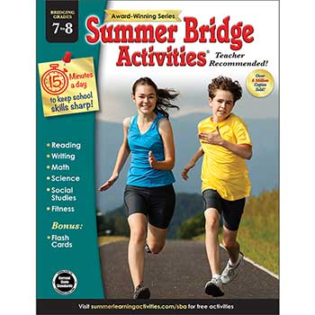 Carson-Dellosa Publishing Summer Bridge Activities&#174;: Bridging Grades 7–8