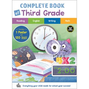 Carson-Dellosa Publishing Complete Book of Third Grade