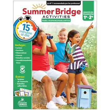 Carson-Dellosa Publishing Summer Bridge Activities Spanish 1-2