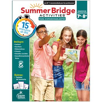 Carson-Dellosa Publishing Summer Bridge Activities Spanish 7-8