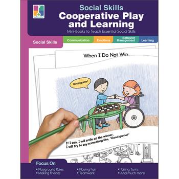 Carson-Dellosa Publishing Social Skills Mini-Books, Cooperative Play and Learning